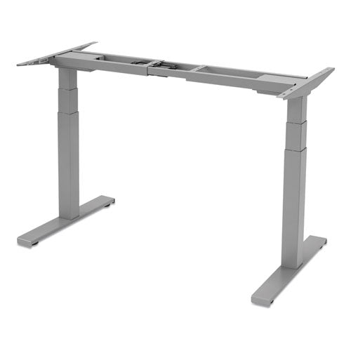 Fellowes® wholesale. Cambio Height Adjustable Desk Base, 72" X 30" X 24.75" To 50.25", Silver. HSD Wholesale: Janitorial Supplies, Breakroom Supplies, Office Supplies.