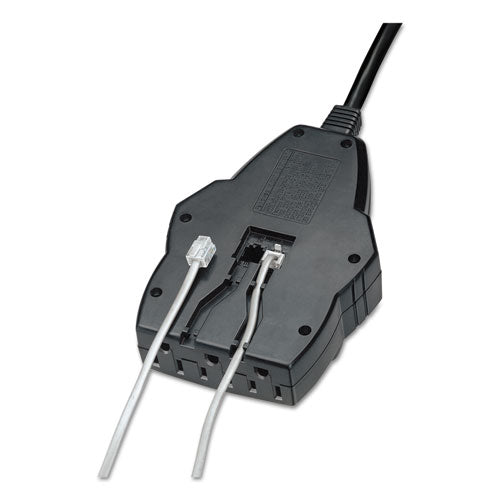 Fellowes® wholesale. Mighty 8 Surge Protector, 8 Outlets, 6 Ft Cord, 1460 Joules, Black. HSD Wholesale: Janitorial Supplies, Breakroom Supplies, Office Supplies.