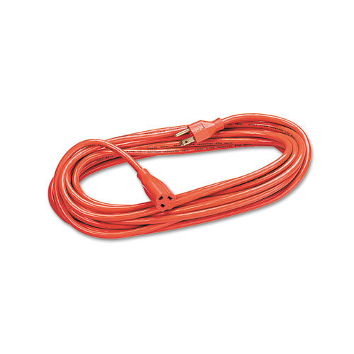 Fellowes® wholesale. Indoor-outdoor Heavy-duty 3-prong Plug Extension Cord, 1-outlet, 25ft, Orange. HSD Wholesale: Janitorial Supplies, Breakroom Supplies, Office Supplies.