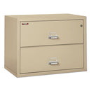 FireKing® wholesale. Two-drawer Lateral File, 37.5w X 22.13d X 27.75h, Ul Listed 350 Degree, Letter-legal, Parchment. HSD Wholesale: Janitorial Supplies, Breakroom Supplies, Office Supplies.
