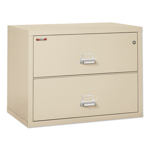 FireKing® wholesale. Two-drawer Lateral File, 37.5w X 22.13d X 27.75h, Ul Listed 350 Degree, Letter-legal, Parchment. HSD Wholesale: Janitorial Supplies, Breakroom Supplies, Office Supplies.