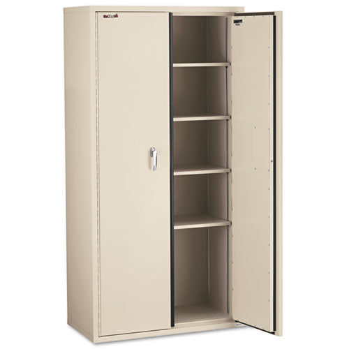 FireKing® wholesale. Storage Cabinet, 36w X 19 1-4d X 72h, Ul Listed 350 Degree, Parchment. HSD Wholesale: Janitorial Supplies, Breakroom Supplies, Office Supplies.