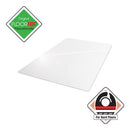 Floortex® wholesale. Cleartex Ultimat Xxl Polycarbonate Chair Mat For Hard Floors, 60 X 60, Clear. HSD Wholesale: Janitorial Supplies, Breakroom Supplies, Office Supplies.