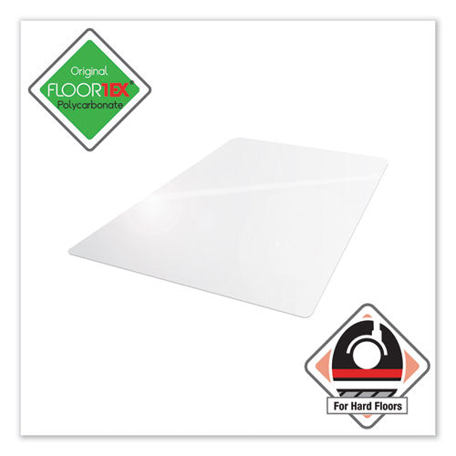 Floortex® wholesale. Cleartex Ultimat Xxl Polycarbonate Chair Mat For Hard Floors, 60 X 79, Clear. HSD Wholesale: Janitorial Supplies, Breakroom Supplies, Office Supplies.