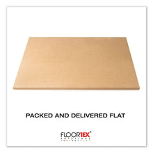 Load image into Gallery viewer, Floortex® wholesale. Cleartex Megamat Heavy-duty Polycarbonate Mat For Hard Floor-all Carpet, 46 X 53, Clear. HSD Wholesale: Janitorial Supplies, Breakroom Supplies, Office Supplies.