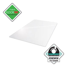 Load image into Gallery viewer, Floortex® wholesale. Cleartex Ultimat Polycarbonate Chair Mat For Low-medium Pile Carpet, 48 X 60, Clear. HSD Wholesale: Janitorial Supplies, Breakroom Supplies, Office Supplies.