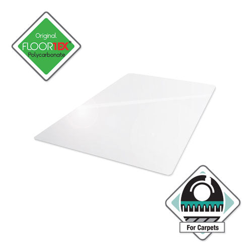 Floortex® wholesale. Cleartex Ultimat Polycarbonate Chair Mat For Low-medium Pile Carpet, 48 X 60, Clear. HSD Wholesale: Janitorial Supplies, Breakroom Supplies, Office Supplies.