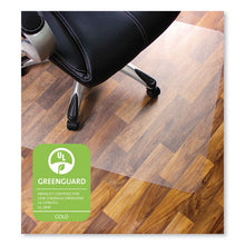 Load image into Gallery viewer, Floortex® wholesale. Cleartex Ultimat Polycarbonate Chair Mat For Hard Floors, 48 X 53, Clear. HSD Wholesale: Janitorial Supplies, Breakroom Supplies, Office Supplies.