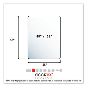 Floortex® wholesale. Cleartex Ultimat Polycarbonate Chair Mat For Hard Floors, 48 X 53, Clear. HSD Wholesale: Janitorial Supplies, Breakroom Supplies, Office Supplies.