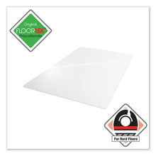 Load image into Gallery viewer, Floortex® wholesale. Cleartex Ultimat Polycarbonate Chair Mat For Hard Floors, 48 X 53, Clear. HSD Wholesale: Janitorial Supplies, Breakroom Supplies, Office Supplies.