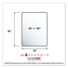 Load image into Gallery viewer, Floortex® wholesale. Cleartex Ultimat Polycarbonate Chair Mat For Hard Floors, 48 X 60, Clear. HSD Wholesale: Janitorial Supplies, Breakroom Supplies, Office Supplies.