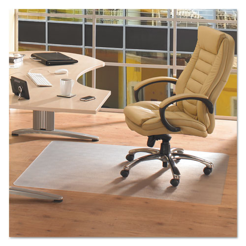 Floortex® wholesale. Cleartex Advantagemat Phthalate Free Pvc Chair Mat For Hard Floors, 53 X 45, Clear. HSD Wholesale: Janitorial Supplies, Breakroom Supplies, Office Supplies.