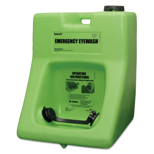 Honeywell wholesale. HONEYWELL Fendall Porta Stream Ii Eye Wash Station With Eyesaline Concentrate, 16 Gal. HSD Wholesale: Janitorial Supplies, Breakroom Supplies, Office Supplies.