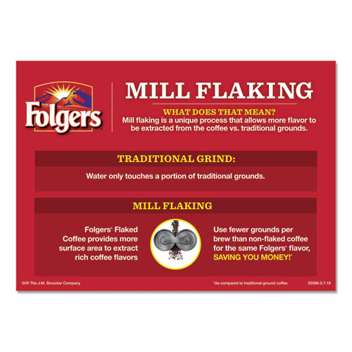 Folgers® wholesale. Coffee Filter Packs, Black Silk, 1.4 Oz Pack, 40packs-carton. HSD Wholesale: Janitorial Supplies, Breakroom Supplies, Office Supplies.