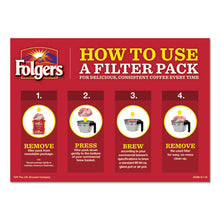 Load image into Gallery viewer, Folgers® wholesale. Coffee Filter Packs, Black Silk, 1.4 Oz Pack, 40packs-carton. HSD Wholesale: Janitorial Supplies, Breakroom Supplies, Office Supplies.