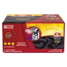 Load image into Gallery viewer, Folgers® wholesale. Coffee Filter Packs, Black Silk, 1.4 Oz Pack, 40packs-carton. HSD Wholesale: Janitorial Supplies, Breakroom Supplies, Office Supplies.