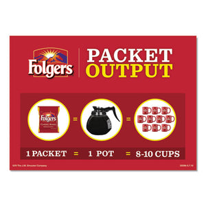 Folgers® wholesale. Coffee, Black Silk, 1.4 Oz Packet, 42-carton. HSD Wholesale: Janitorial Supplies, Breakroom Supplies, Office Supplies.