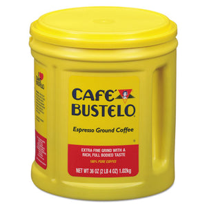 Café Bustelo wholesale. Café Bustelo, Espresso, 36 Oz. HSD Wholesale: Janitorial Supplies, Breakroom Supplies, Office Supplies.