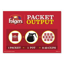 Load image into Gallery viewer, Folgers® wholesale. Coffee, Classic Roast, 0.9 Oz Fractional Packs, 36-carton. HSD Wholesale: Janitorial Supplies, Breakroom Supplies, Office Supplies.