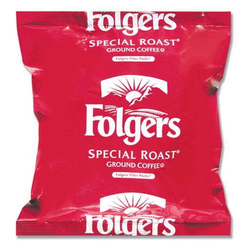 Folgers® wholesale. Coffee Filter Packs, Special Roast, 0.8 Oz, 40-carton. HSD Wholesale: Janitorial Supplies, Breakroom Supplies, Office Supplies.