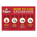 Folgers® wholesale. Coffee Filter Packs, 100% Colombian, 1.4 Oz Pack, 40-carton. HSD Wholesale: Janitorial Supplies, Breakroom Supplies, Office Supplies.
