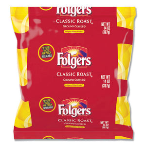 Folgers® wholesale. Coffee Filter Packs, Classic Roast, 1.4 Oz Pack, 40-carton. HSD Wholesale: Janitorial Supplies, Breakroom Supplies, Office Supplies.