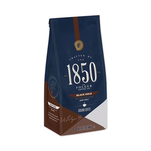 1850 wholesale. Coffee, Black Gold, Dark Roast, Ground, 12 Oz Bag. HSD Wholesale: Janitorial Supplies, Breakroom Supplies, Office Supplies.