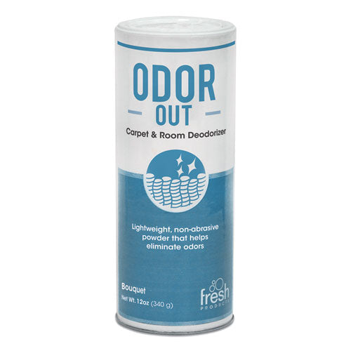 Fresh Products wholesale. Odor-out Rug-room Deodorant, Bouquet, 12oz, Shaker Can, 12-box. HSD Wholesale: Janitorial Supplies, Breakroom Supplies, Office Supplies.