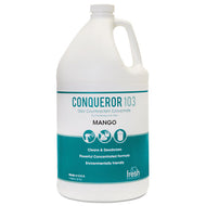 Fresh Products wholesale. Conqueror 103 Odor Counteractant Concentrate, Mango, 1 Gal Bottle, 4-carton. HSD Wholesale: Janitorial Supplies, Breakroom Supplies, Office Supplies.