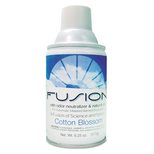 Fresh Products wholesale. Fusion Metered Aerosols, Cotton Blossom, 6.25 Oz Aerosol, 12-carton. HSD Wholesale: Janitorial Supplies, Breakroom Supplies, Office Supplies.