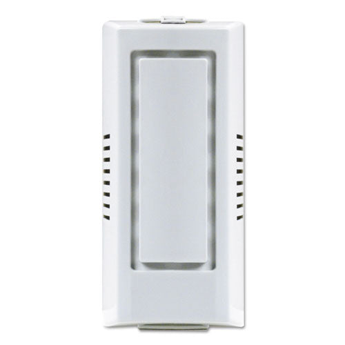 Fresh Products wholesale. Gel Air Freshener Dispenser Cabinet, 4" X 3.5" X 8.75", White. HSD Wholesale: Janitorial Supplies, Breakroom Supplies, Office Supplies.