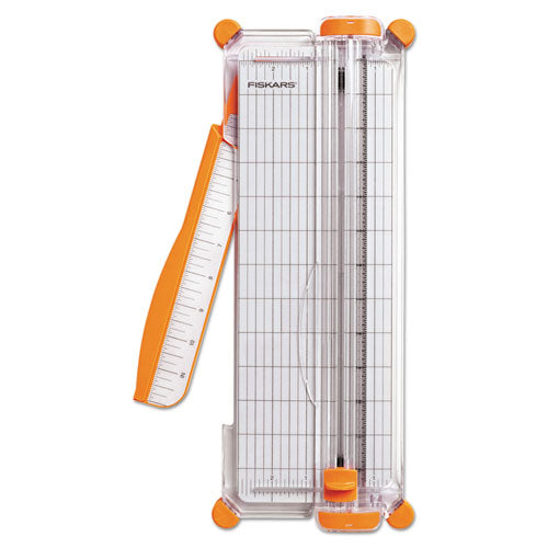 Fiskars® wholesale. Personal Paper Trimmer, 7 Sheets, 12" Cut Length. HSD Wholesale: Janitorial Supplies, Breakroom Supplies, Office Supplies.