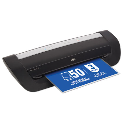 GBC® wholesale. Fusion Plus 6000l Thermal Pouch Laminator, 6 Rollers, 12" Max Document Width, 10 Mil Max Document Thickness. HSD Wholesale: Janitorial Supplies, Breakroom Supplies, Office Supplies.