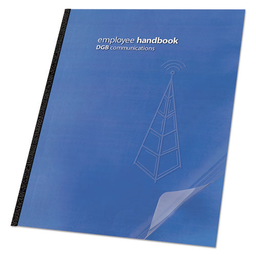 GBC® wholesale. Clear View Presentation Binding System Cover, 11 1-4 X 8 3-4, Clear, 100-box. HSD Wholesale: Janitorial Supplies, Breakroom Supplies, Office Supplies.