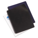 GBC® wholesale. Leather Look Presentation Covers For Binding Systems, 11.25 X 8.75, Navy, 100 Sets-box. HSD Wholesale: Janitorial Supplies, Breakroom Supplies, Office Supplies.