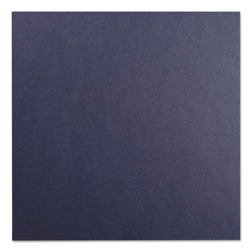 GBC® wholesale. Leather Look Presentation Covers For Binding Systems, 11.25 X 8.75, Navy, 100 Sets-box. HSD Wholesale: Janitorial Supplies, Breakroom Supplies, Office Supplies.