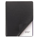 GBC® wholesale. Leather Look Presentation Covers For Binding Systems, 11.25 X 8.75, Black, 50 Sets-pack. HSD Wholesale: Janitorial Supplies, Breakroom Supplies, Office Supplies.