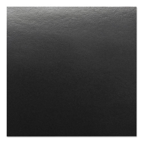 GBC® wholesale. Leather Look Presentation Covers For Binding Systems, 11.25 X 8.75, Black, 50 Sets-pack. HSD Wholesale: Janitorial Supplies, Breakroom Supplies, Office Supplies.