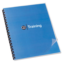 Load image into Gallery viewer, GBC® wholesale. Clear View Presentation Binding System Cover, 11 X 8 1-2, Clear, 100-box. HSD Wholesale: Janitorial Supplies, Breakroom Supplies, Office Supplies.