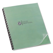 Load image into Gallery viewer, GBC® wholesale. Design View Presentation Binding System Covers, 11 X 8 1-2, Clear, 25-pack. HSD Wholesale: Janitorial Supplies, Breakroom Supplies, Office Supplies.