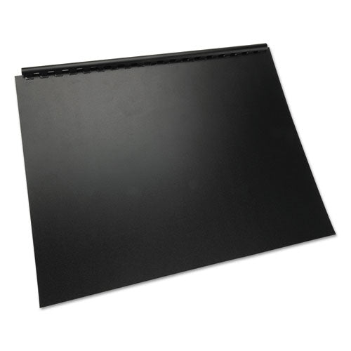 GBC® wholesale. 100% Recycled Poly Binding Cover, 11 X 8 1-2, Black, 25-pack. HSD Wholesale: Janitorial Supplies, Breakroom Supplies, Office Supplies.