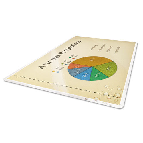 GBC® wholesale. Ultraclear Thermal Laminating Pouches, 3 Mil, 9" X 11.5", Gloss Clear, 100-box. HSD Wholesale: Janitorial Supplies, Breakroom Supplies, Office Supplies.