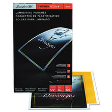 Load image into Gallery viewer, GBC® wholesale. Ezuse Thermal Laminating Pouches, 3 Mil, 11.5&quot; X 17.5&quot;, Gloss Clear, 100-box. HSD Wholesale: Janitorial Supplies, Breakroom Supplies, Office Supplies.