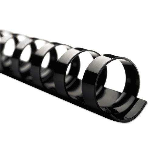 GBC® wholesale. Combbind Standard Spines, 2" Diameter, 450 Sheet Capacity, Black, 50-box. HSD Wholesale: Janitorial Supplies, Breakroom Supplies, Office Supplies.