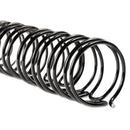 GBC® wholesale. Wirebind Spines, 3-8" Diameter, 85 Sheet Capacity, Black, 100-box. HSD Wholesale: Janitorial Supplies, Breakroom Supplies, Office Supplies.