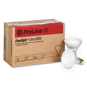 GE wholesale. Incandescent Soft White Br30 Light Bulb, 65 W, 6-carton. HSD Wholesale: Janitorial Supplies, Breakroom Supplies, Office Supplies.