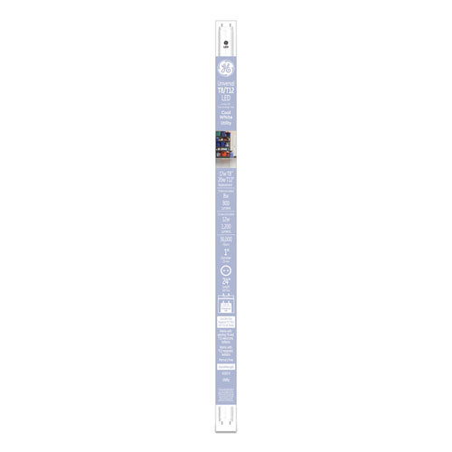 GE wholesale. 24" T8-t12, 20 W, T8 Tube, Cool White, 6-carton. HSD Wholesale: Janitorial Supplies, Breakroom Supplies, Office Supplies.
