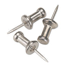 GEM® wholesale. Aluminum Head Push Pins, Aluminum, Silver, 3-8", 100-box. HSD Wholesale: Janitorial Supplies, Breakroom Supplies, Office Supplies.