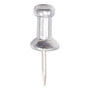 GEM® wholesale. Aluminum Head Push Pins, Aluminum, Silver, 3-8", 100-box. HSD Wholesale: Janitorial Supplies, Breakroom Supplies, Office Supplies.