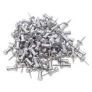 GEM® wholesale. Aluminum Head Push Pins, Aluminum, Silver, 3-8", 100-box. HSD Wholesale: Janitorial Supplies, Breakroom Supplies, Office Supplies.